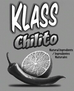 KLASS CHILITO NATURAL INGREDIENTS/INGREDIENTES NATURALES