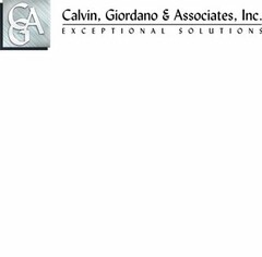 CGA CALVIN, GIORDANO & ASSOCIATES, INC. EXCEPTIONAL SOLUTIONS