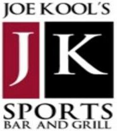 JK JOE KOOL'S SPORTS BAR AND GRILL