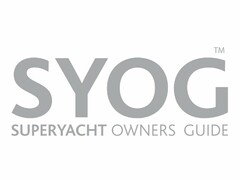 SYOG SUPERYACHT OWNERS' GUIDE