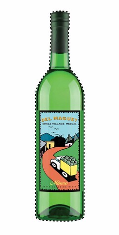 DEL MAGUEY SINGLE VILLAGE MEZCAL MINERO SANTA CATARINA MINAS