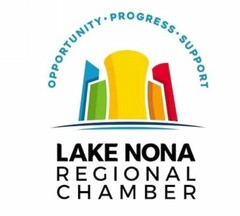 OPPORTUNITY · PROGRESS · SUPPORT LAKE NONA REGIONAL CHAMBER