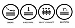 SHEAR PRESSURE MICRO-CLIMATE FRICTION