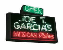 OPEN JOE T. GARCIA'S MEXICAN DISHES