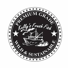 PREMIUM GRADE WILD & SUSTAINABLE KELLY'S FRESH FISH