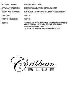 CARIBBEAN BLUE