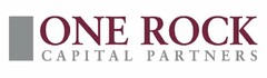 ONE ROCK CAPITAL PARTNERS