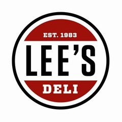 EST. 1983, LEE'S DELI