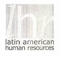 LHR LATIN AMERICAN HUMAN RESOURCES