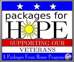 PACKAGES FOR HOPE SUPPORTING OUR VETERANS A PACKAGES FROM HOME PROGRAM PACKAGES FROM HOME SUPPORTING OUR TROOPS