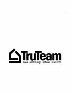 TRUTEAM LOCAL RELATIONSHIPS. NATIONAL RESOURCES.