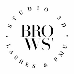 · STUDIO 3D · BROWS' LASHES & PMU