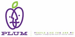 PLUM PEOPLE LIKE YOU AND ME TOGETHER...CHANGING THE FACE OF MENTAL ILLNESS