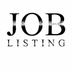 JOB LISTING