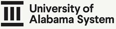 UNIVERSITY OF ALABAMA SYSTEM