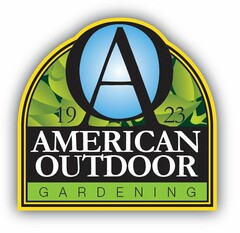 AO 1923 AMERICAN OUTDOOR GARDENING