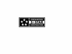 CERTAINTEED 5 STAR CONTRACTOR