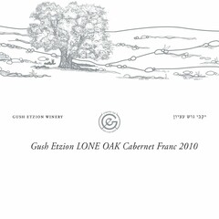 GUSH ETZION WINERY GUSH ETZIION LONE OAK CABERNET FRANC 2010