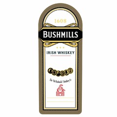 BUSHMILLS 1608 IRISH WHISKEY THE "OLD BUSHMILLS" DISTILLERY CO.