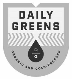 DAILY GREENS DG ORGANIC AND COLD-PRESSED