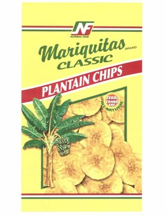MARIQUITAS BRAND CLASSIC MANUFACTURED IN THE USA PLANTAIN CHIPS