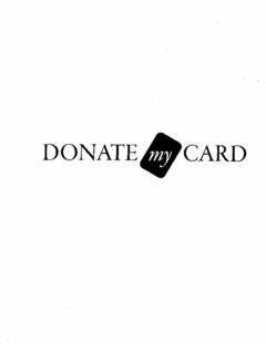 DONATE MY CARD