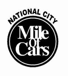 NATIONAL CITY MILE OF CARS