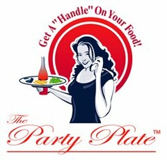 GET A "HANDLE" ON YOUR FOOD! THE PARTY PLATE