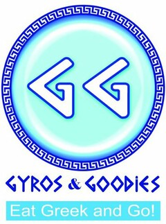 G G GYROS & GOODIES EAT GREEK AND GO!