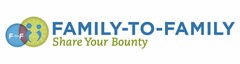 F-TO-F FAMILY-TO-FAMILY SHARE YOUR BOUNTY