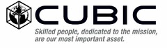 CUBIC SKILLED PEOPLE, DEDICATED TO THE MISSION, ARE OUR MOST IMPORTANT ASSET.