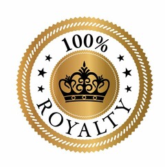 100% ROYALTY