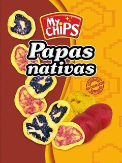 MY CHIPS PAPAS NATIVAS ANTIOXIDANTES NATURALES SIN COLORANTES