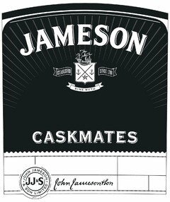 JAMESON ESTABLISHED SINCE 1780 SINE METU CASKMATES JJ&S JOHN JAMESON & SON LIMITED JOHN JAMESON & SON