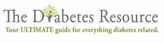 THE DIABETES RESOURCE YOUR ULTIMATE GUIDE FOR EVERYTHING DIABETES RELATED.