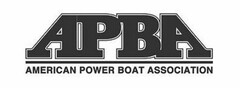 APBA AMERICAN POWER BOAT ASSOCIATION