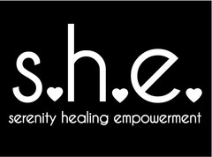 S.H.E. SERENITY HEALING EMPOWERMENT