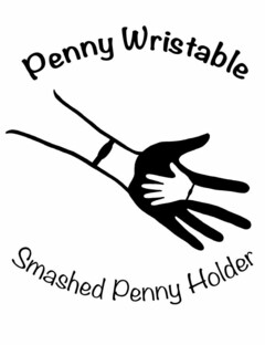 PENNY WRISTABLE SMASHED PENNY HOLDER