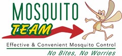 MOSQUITO TEAM EFFECTIVE & CONVENIENT MOSQUITO CONTROL NO BITES, NO WORRIES