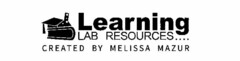 LEARNING LAB RESOURCES .... CREATED BY MELISSA MAZUR