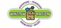 WINZLOW NATION ADVENTURE · FRIENDSHIP KNOWLEDGE · VALUES