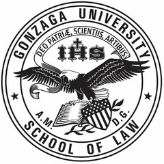 GONZAGA UNIVERSITY SCHOOL OF LAW IHS DEO PATRIEAE, SCIENTIIS, ARTIBUS A.M. D.G.