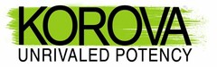 KOROVA UNRIVALED POTENCY