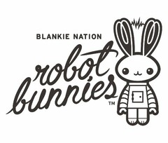 ROBOT BUNNIES BLANKIE NATION