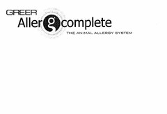 GREER ALLERGCOMPLETE THE ANIMAL ALLERGY SYSTEM