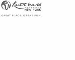 RW RESORTS WORLD AQUEDUCT NEW YORK GREAT PLACE. GREAT FUN.