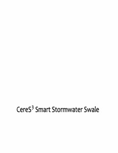 CERES3 SMART STORMWATER SWALE