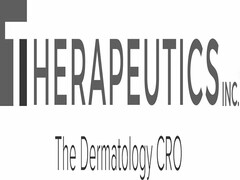 THERAPEUTICS INC. THE DERMATOLOGY CRO