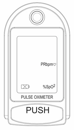 PULSE OXIMETER PUSH PRBPM %SPO²