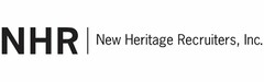 NHR NEW HERITAGE RECRUITERS, INC.